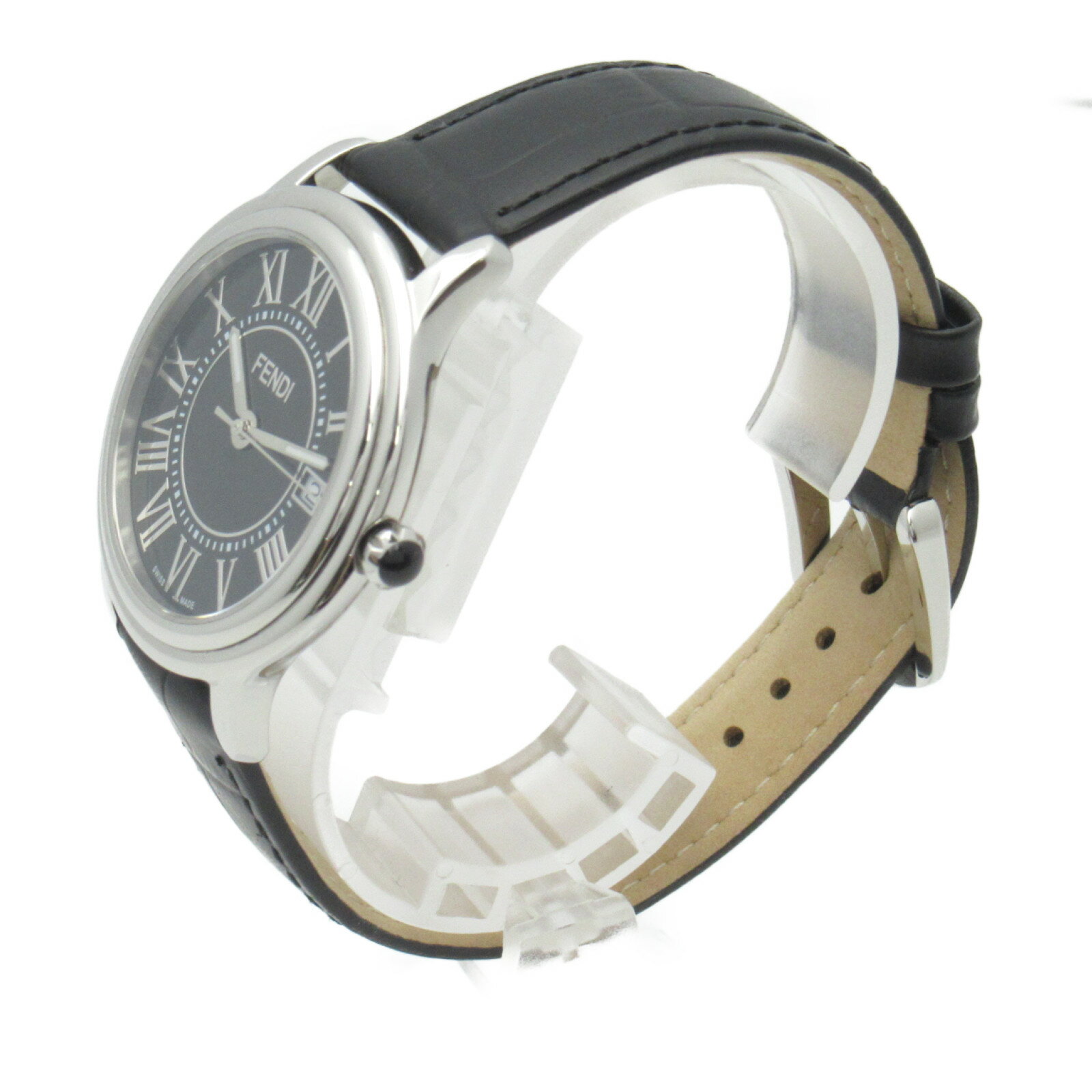 Fendi シルバー 金属ベルト 時計 3400L Fendi シルバー 金属ベルト