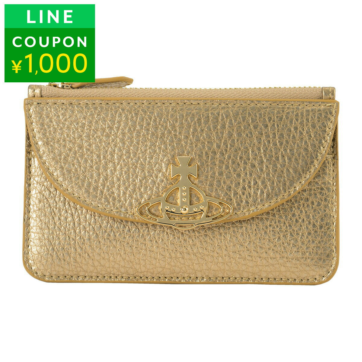 楽天市場】ヴィヴィアン 財布 ゴールドの通販