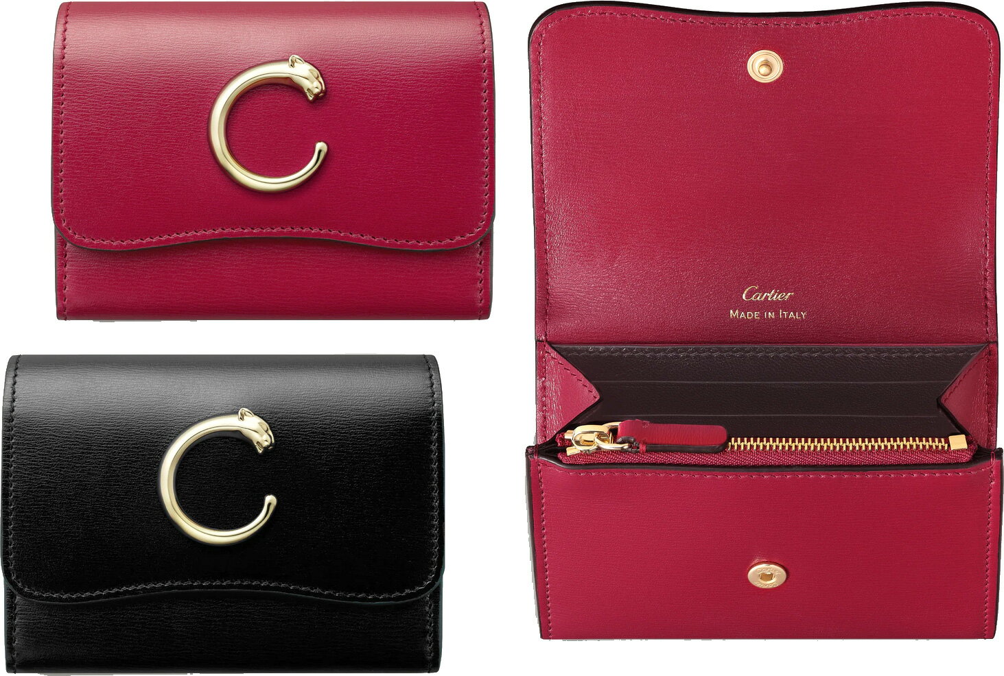 楽天市場】カルティエ 財布（形状（財布）二つ折り財布）（レディース