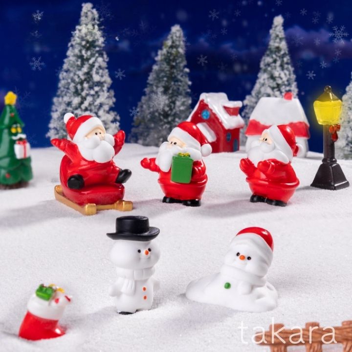 スノードーム││クリスマス気分のトナカイ│131 ホワイトディアー