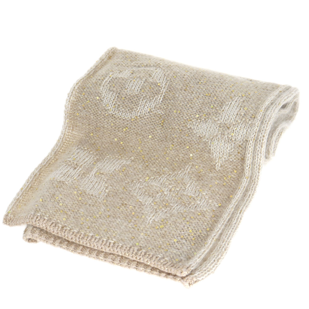 楽天市場】vuitton マフラー ロゴマニア（カラーベージュ）（バッグ