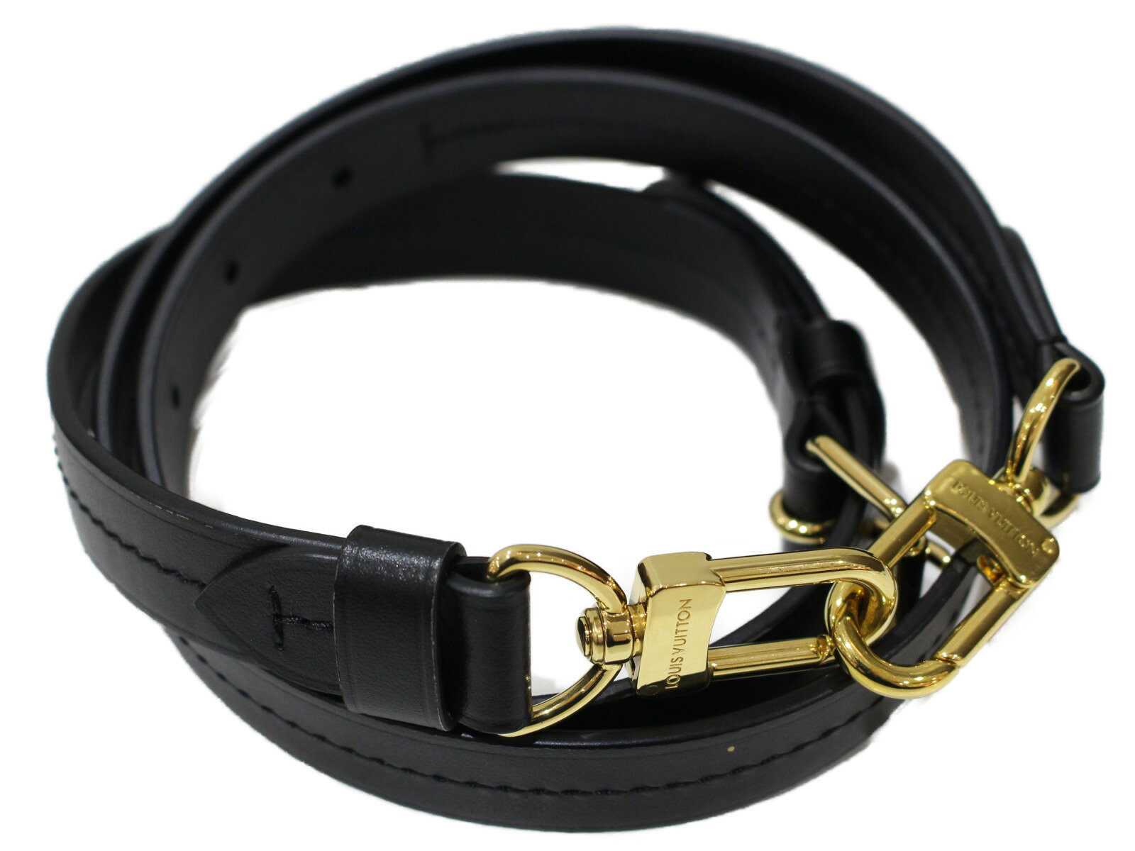 ルイヴィトン LOUIS VUITTON ショルダーストラップ ブラック