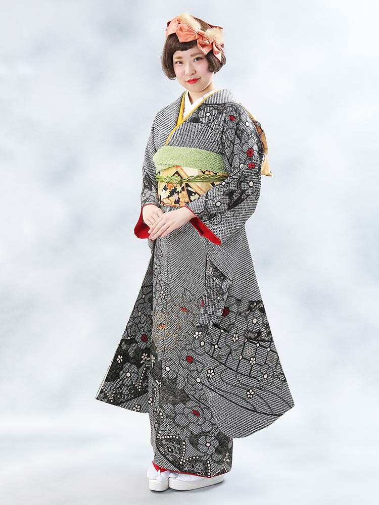 楽天市場】振袖 総絞り 黒の通販