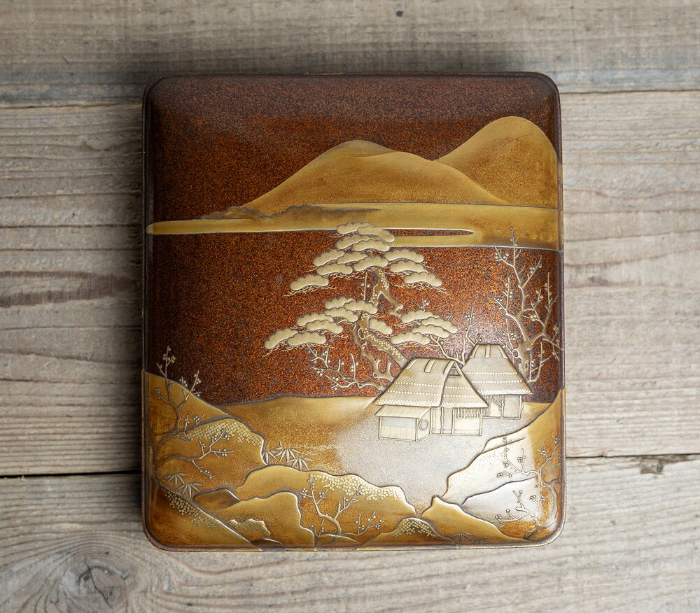 楽天市場】漆器 文箱（骨董品・アンティーク｜アート・美術品・骨董品