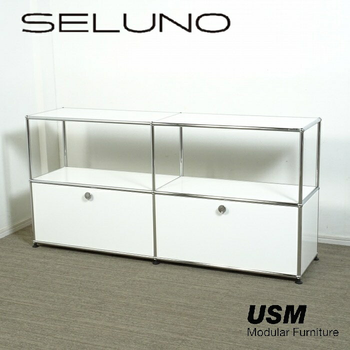 猫】USMハラー1列2段、交換用パネル（ホワイト、ガラス） 猫】USM