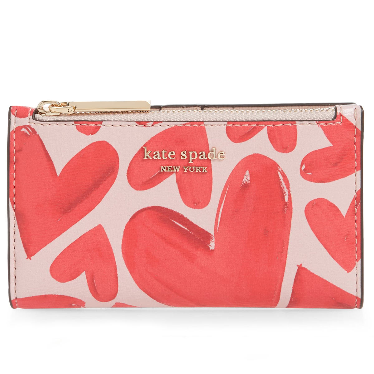 kate spade ハートモチーフ 二つ折り財布 【公式通販】