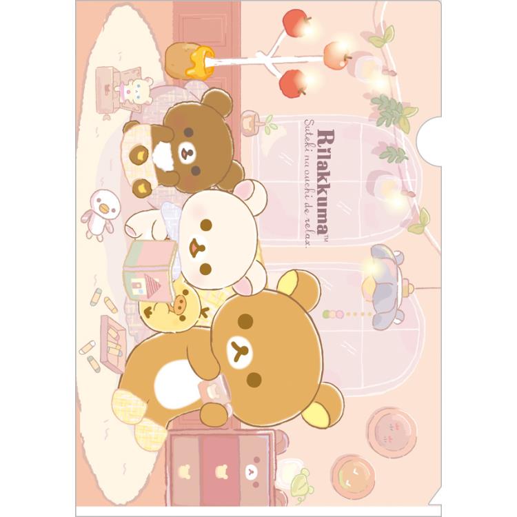 楽天市場】クリアファイル リラックマ（文房具・事務用品｜日用品雑貨