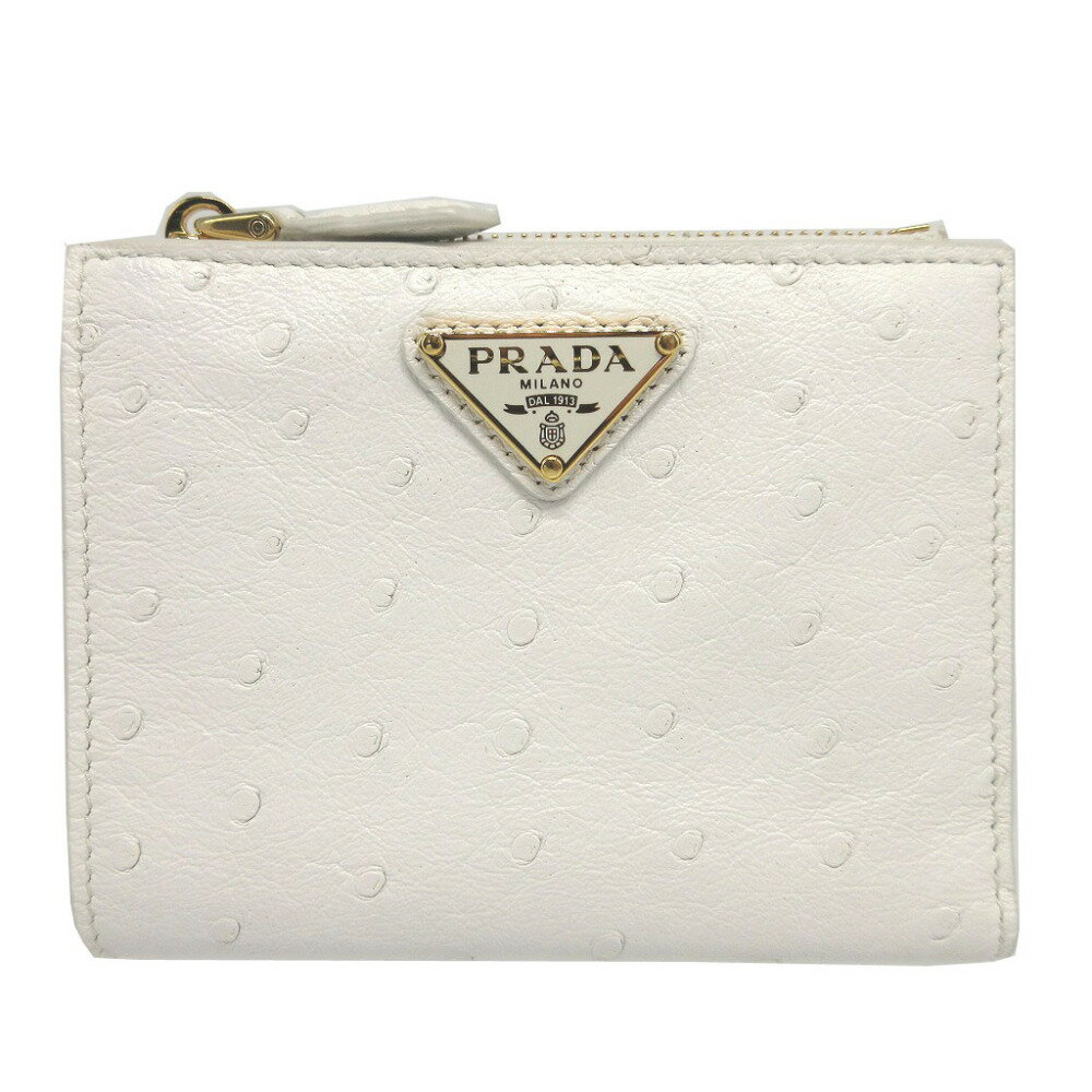 kanmi✩.*˚】PRADA 二つ折り財布 オーストリッチ kanmi✩.*˚様専用