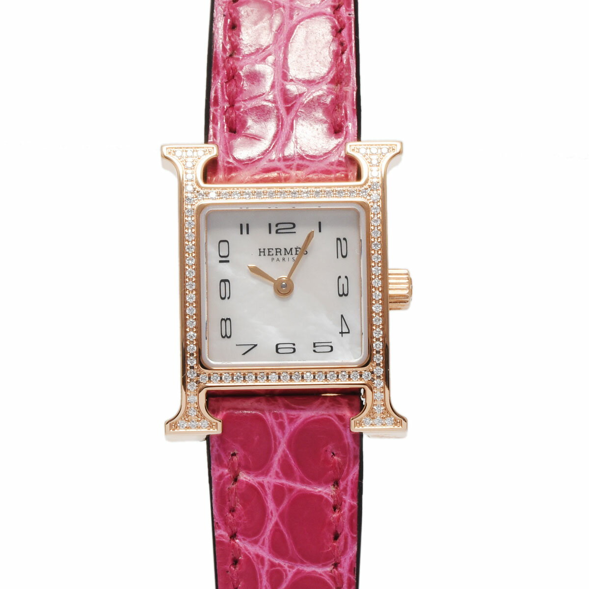 美品 HERMES エルメス ケリーウォッチ ベルト 2本まとめ クロコダイル