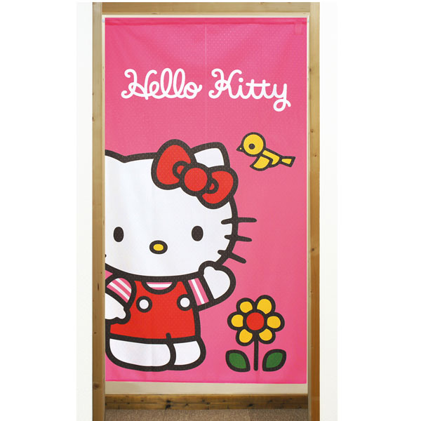 楽天市場】日焼けキティ（のれん｜カーテン・ブラインド）：インテリア