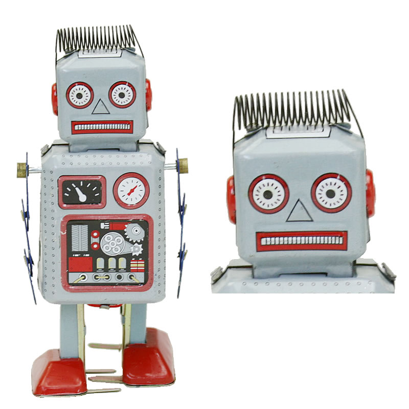 昭和レトロなブリキ製ロボット玩具「グランゼル」 Yahoo!オークション