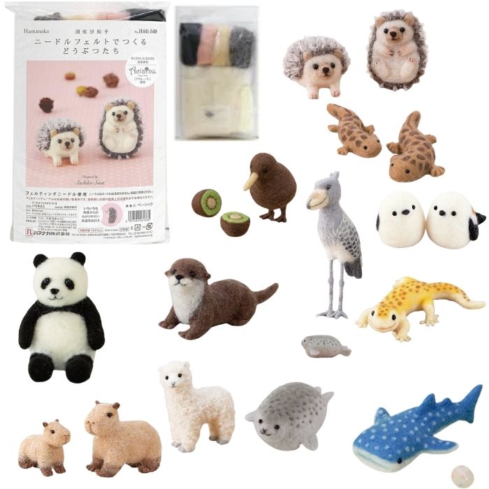 Tiny zoo 作家 羊毛フェルト テディベア ハンドメンド ぬいぐるみ 鳥