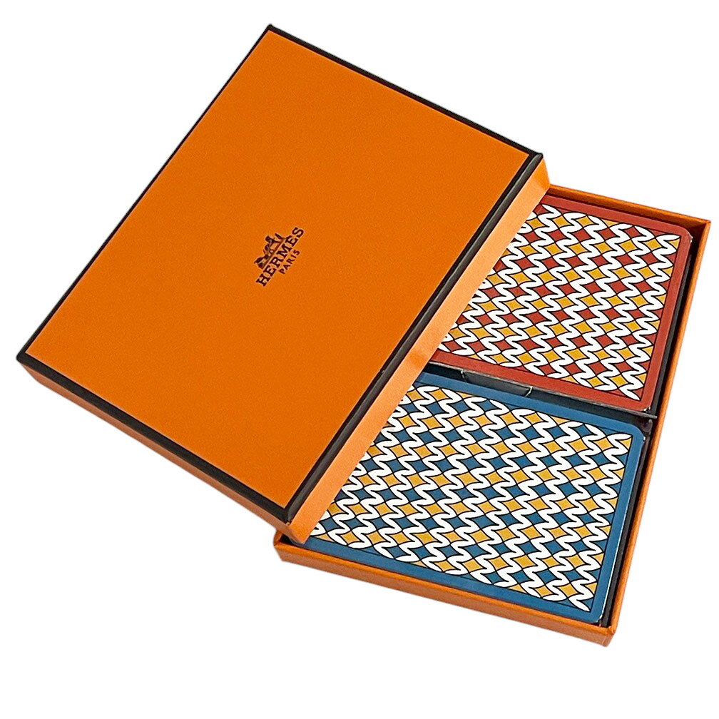 HERMES トランプケース難あり&トランプ未使用 送料400円～切手可