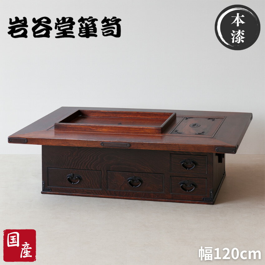 杢目 欅 長火鉢 5杯 抽斗 火鉢 囲炉裏 茶道具 箪笥 レトロ 古民具 現状