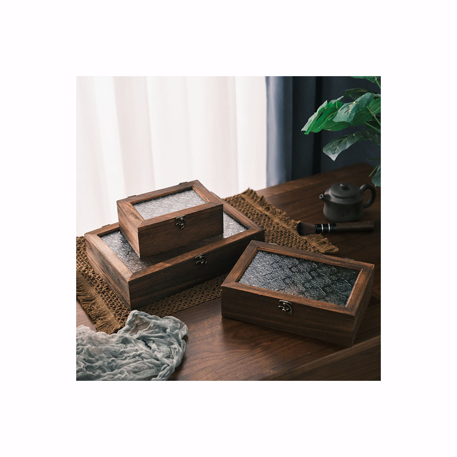 楽天市場】小物入れ 蓋付き アンティークの通販