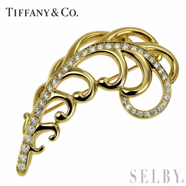 TIFFANY&Co. ティファニー リーフ ピンブローチ gg3e 【公式通販】