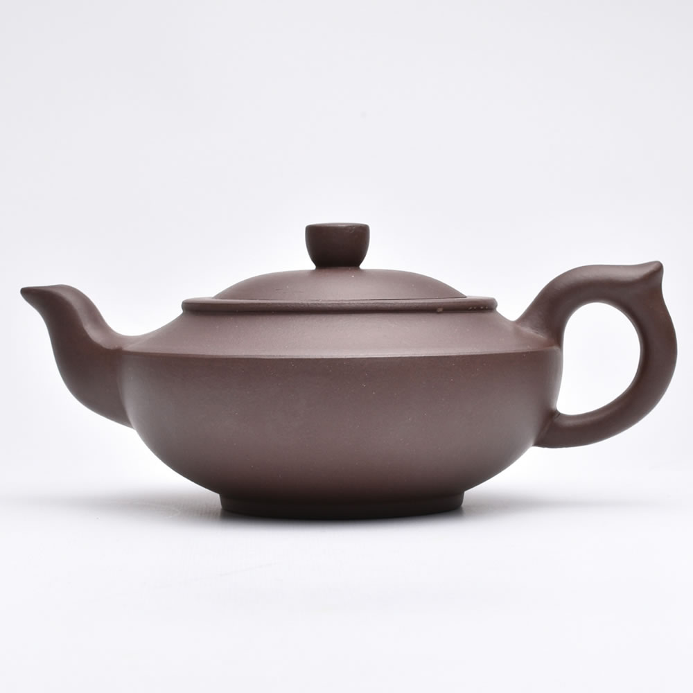 中国 中国宣興銘 紫砂 朱泥 急須 茶壷 V R8601 中国 中国宣興銘 紫砂