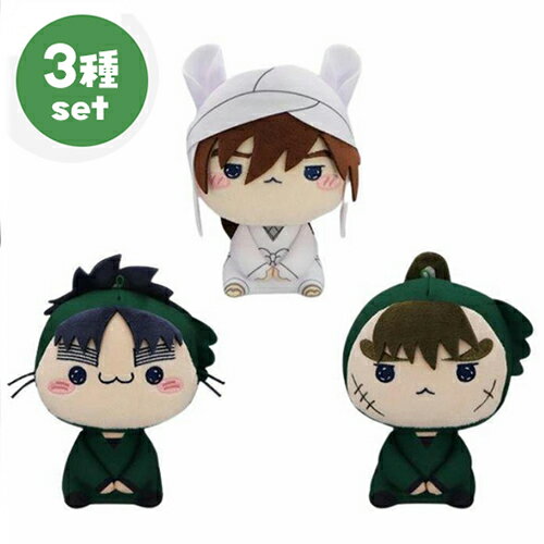 忍たま乱太郎 箔押しミニアートパネル・ぬいぐるみキーホルダー・もち