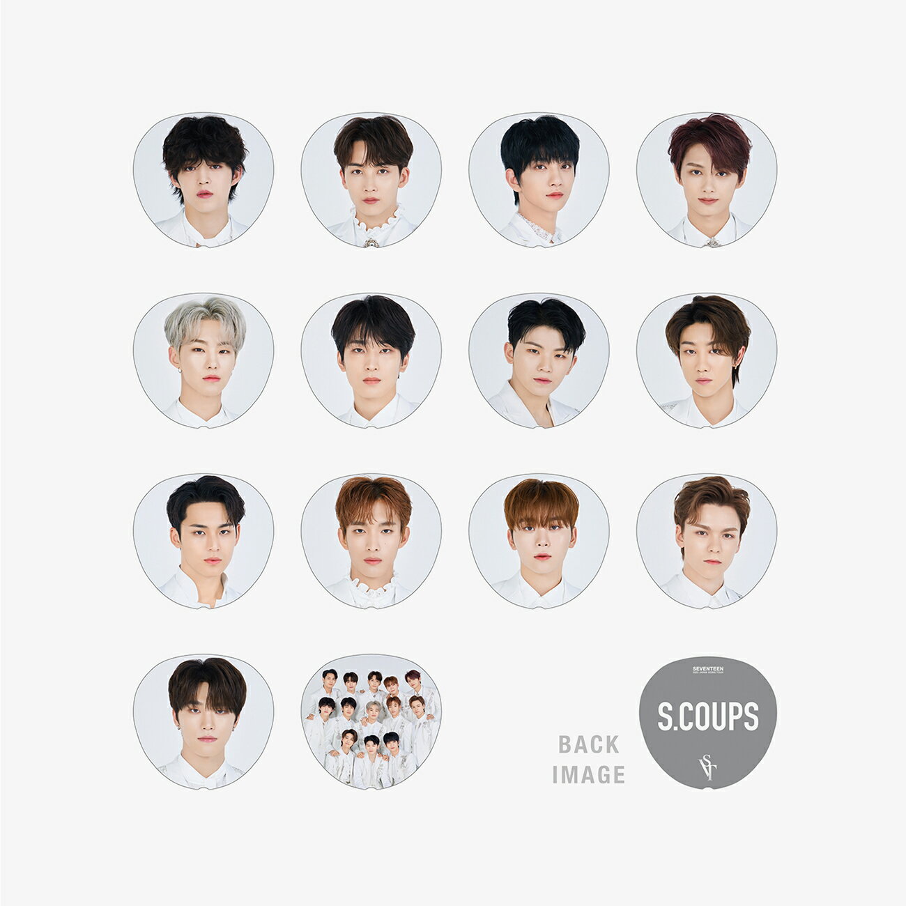 匿名配送 SEVENTEEN セブチ DK 歴代 公式 うちわ まとめ売り①