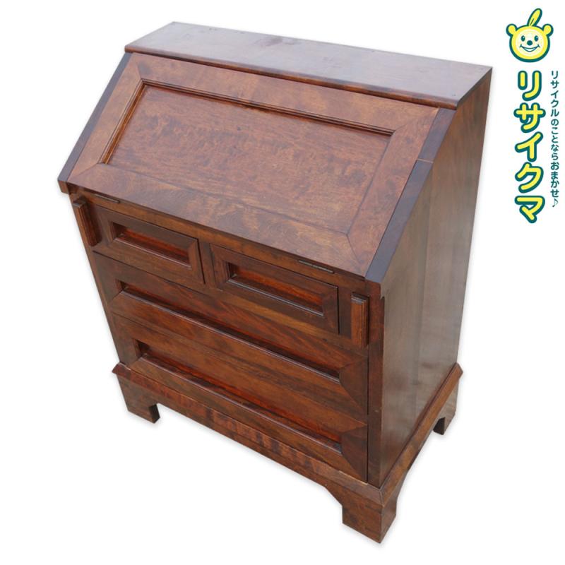 楽天市場】松本民芸家具 ライティングビューロー デスク ミズメザクラ