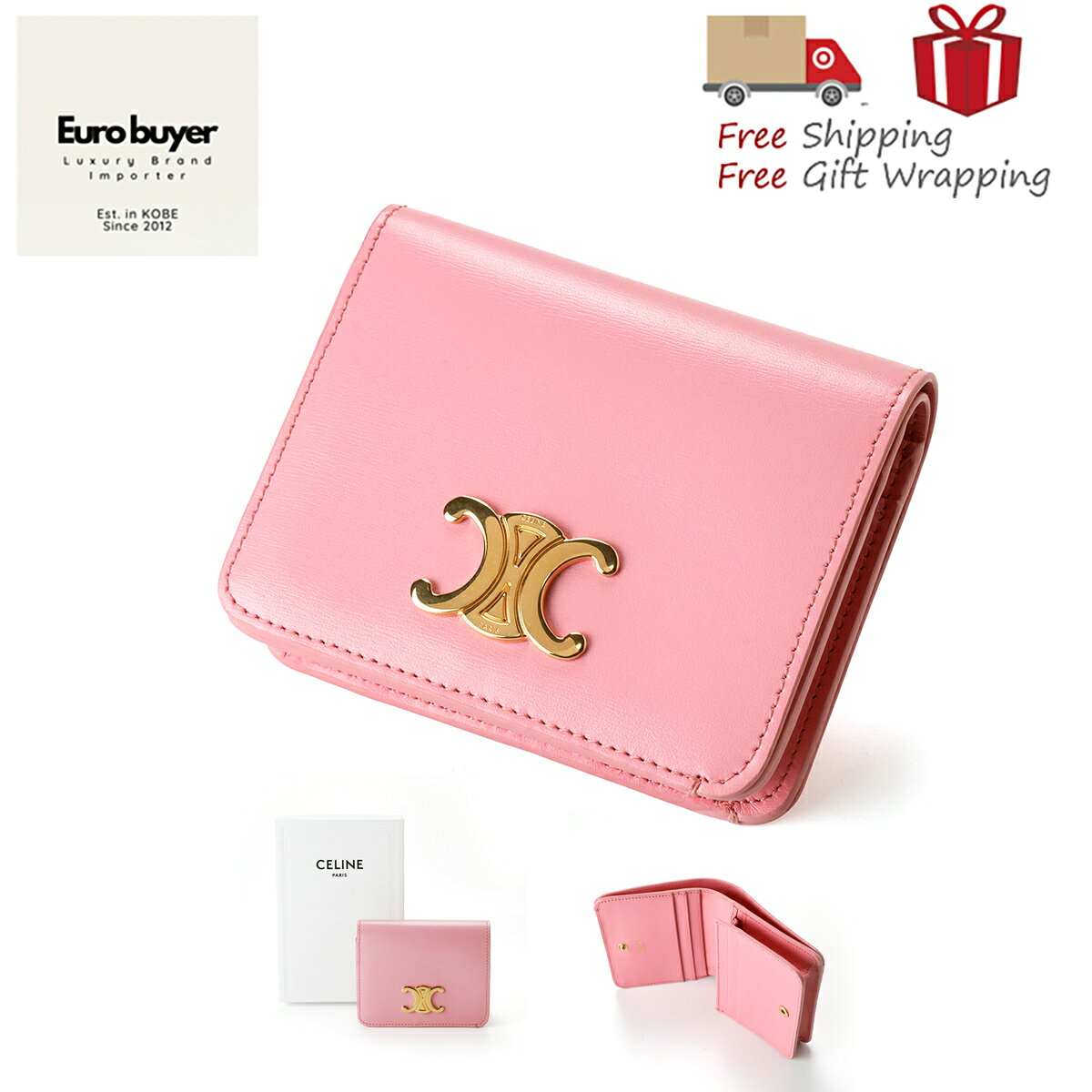 楽天市場】CELINE（カラーピンク）（財布・ケース｜バッグ・小物