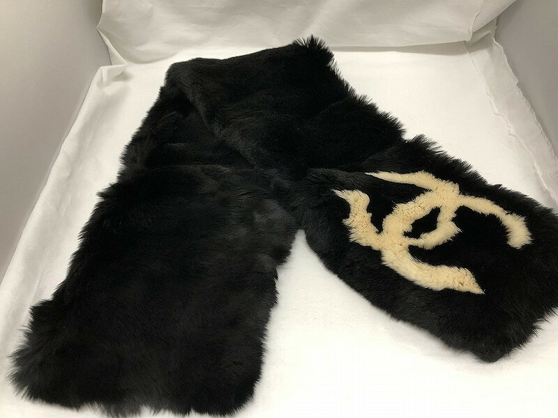 楽天市場】シャネル マフラー ファーの通販