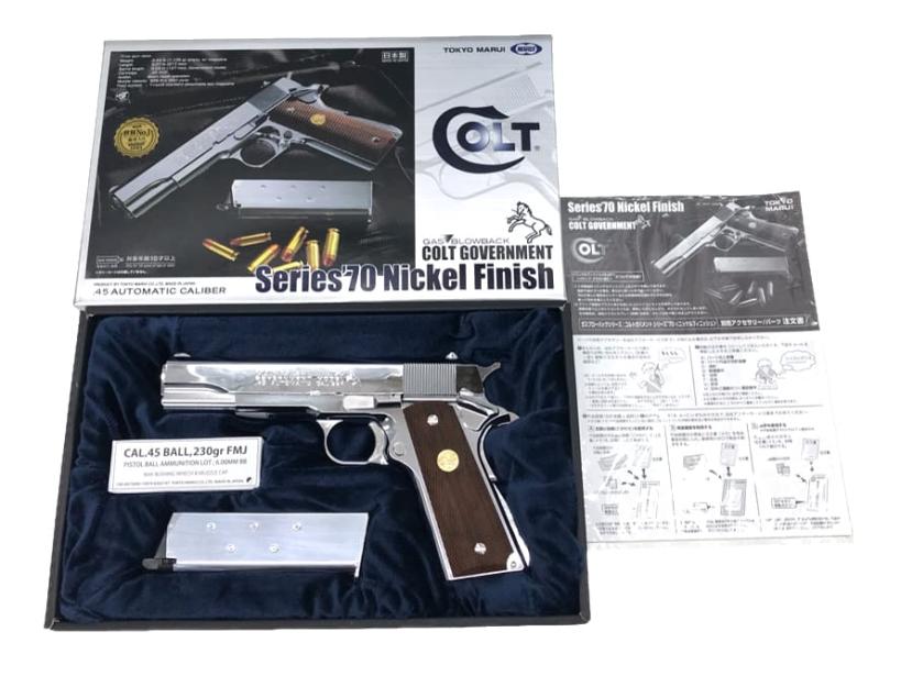 楽天市場】マークiv シリーズ70 ニッケルフィニッシュ コルト