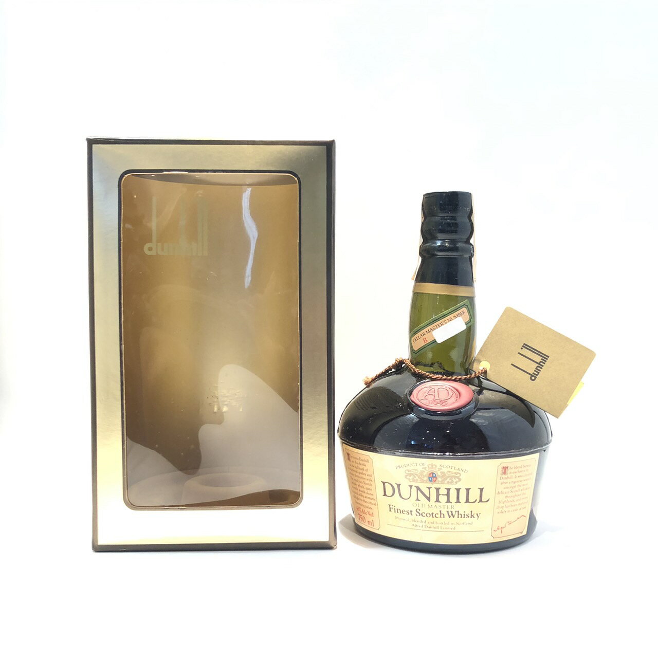 ☆dunhill ウイスキー 750ml 43% ギフトボックス付きヴィンテージ