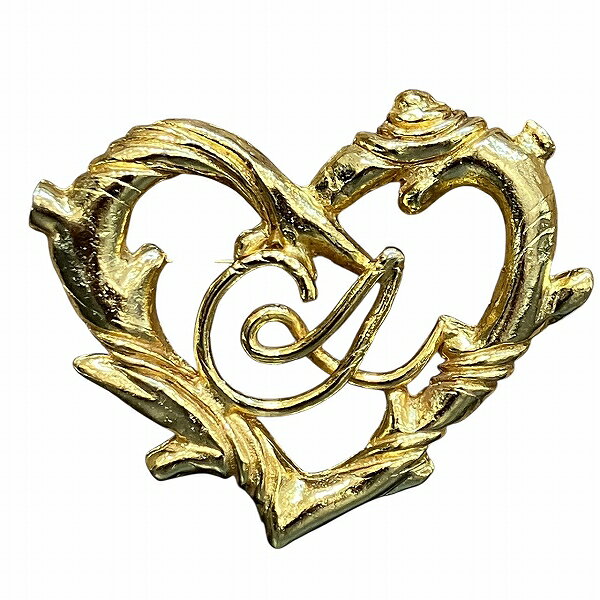 クリスチャンラクロワ ビンテージ ハート ブローチ クリスチャン