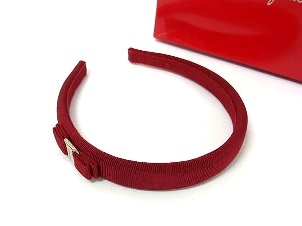 楽天市場】フェラガモ カチューシャ レッドの通販