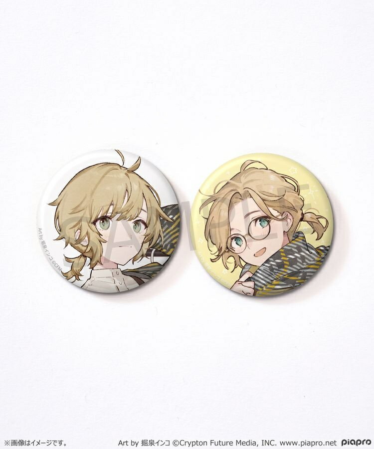 初音ミク 原宿スペース 鏡音レン 缶バッジ 初音ミク 原宿スペース 鏡音