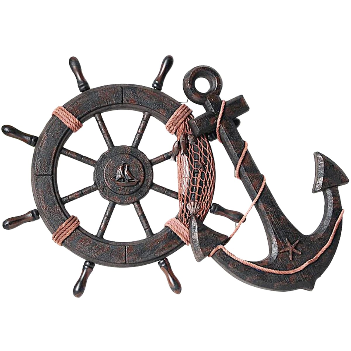 楽天市場】舵 木製 アンティークの通販