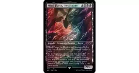 Mind flayer, the shadow Foil - Secret Lair Drop card 340