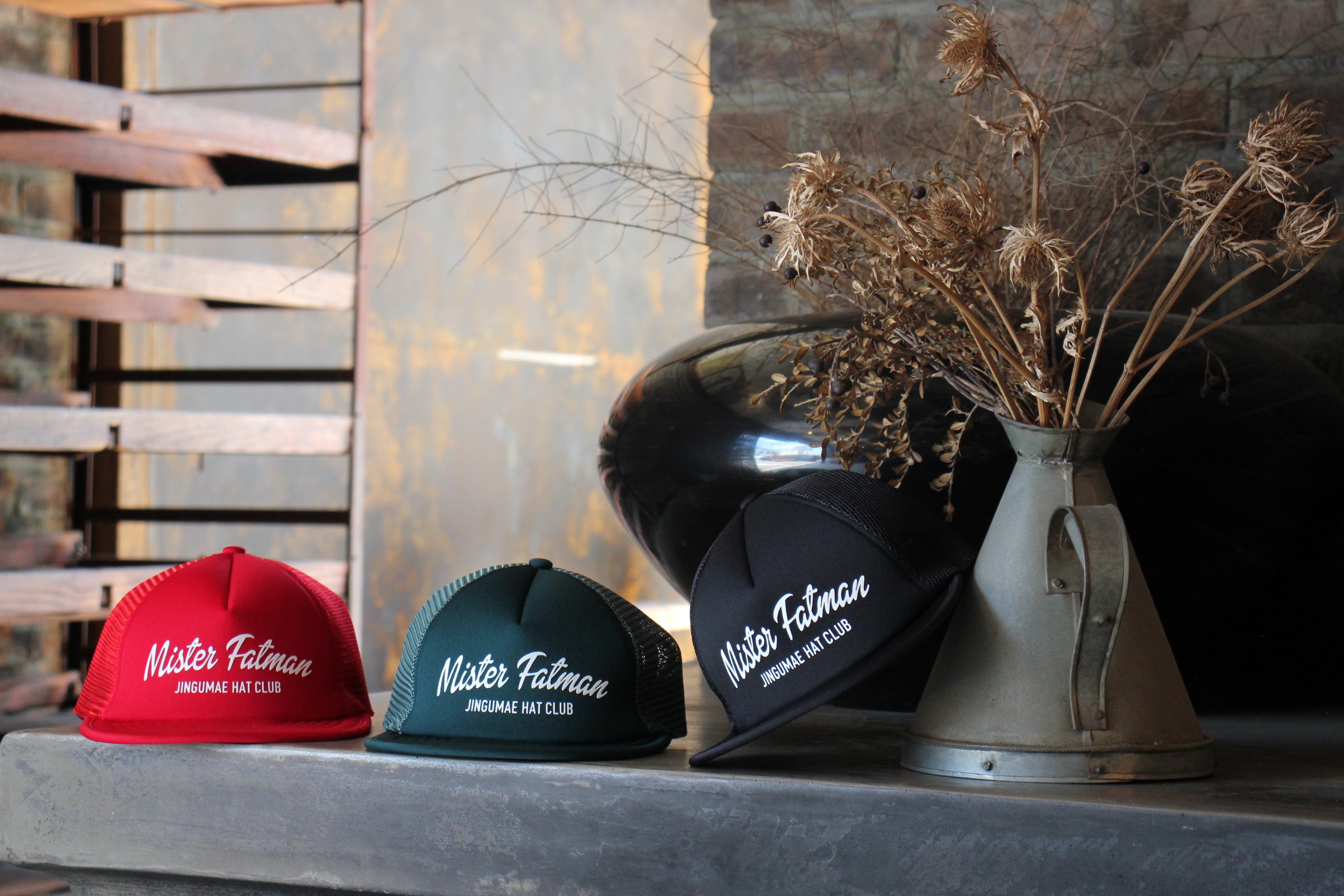 JOB314】Mr.FATMAN 新作のメッシュキャップが入荷！ – TIME AFTER TIME