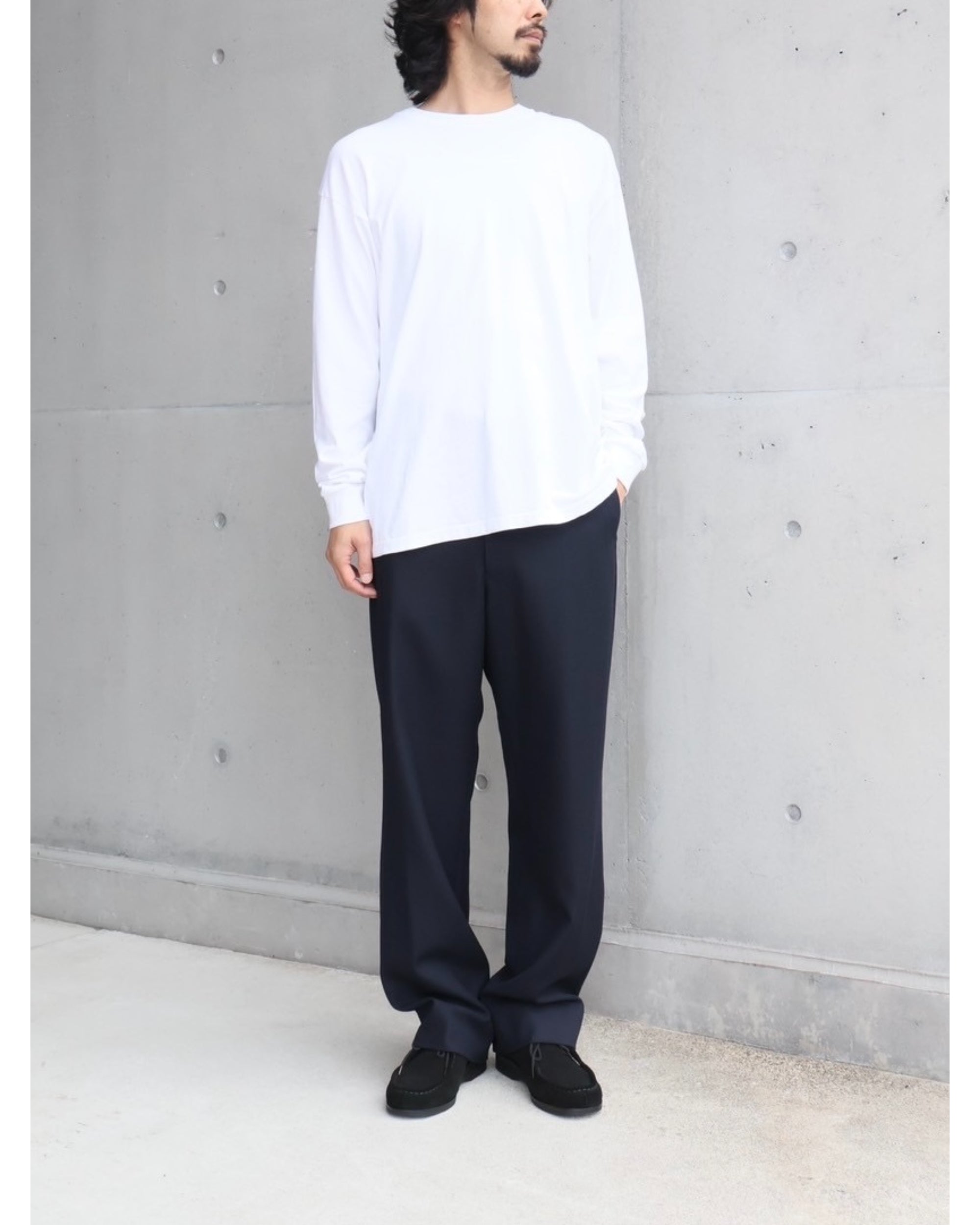 comoliウールサージパンツサイズ2