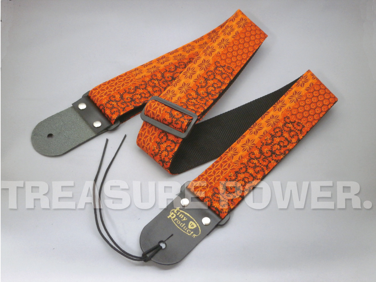 tiny products / tiny products 和柄ギターストラップ Kimonシリーズ