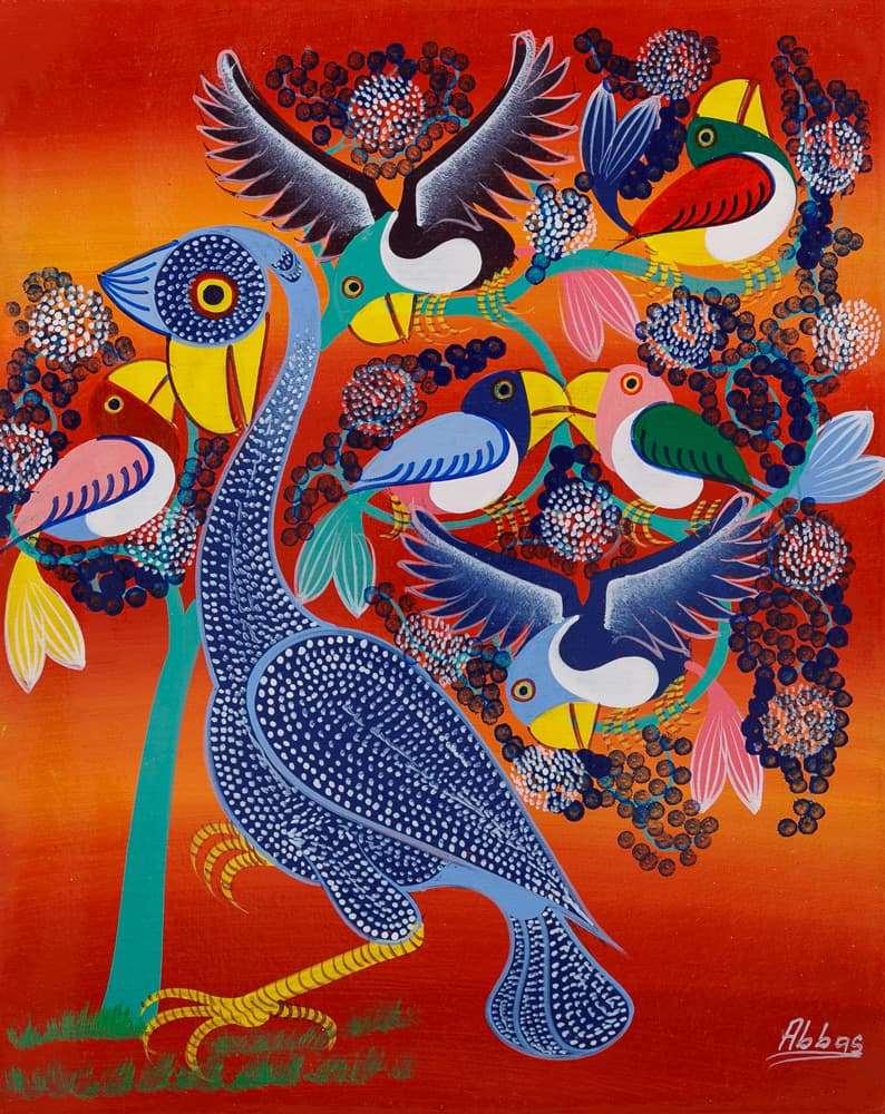 鳥 - ティンガティンガオンラインショップ