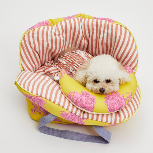 Louis Dog louisdog Alice Cotton Around Bag [Pet carrier bag