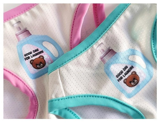 Circus Circus circus circus Laundry Bear tank (CCW-0251) [Small