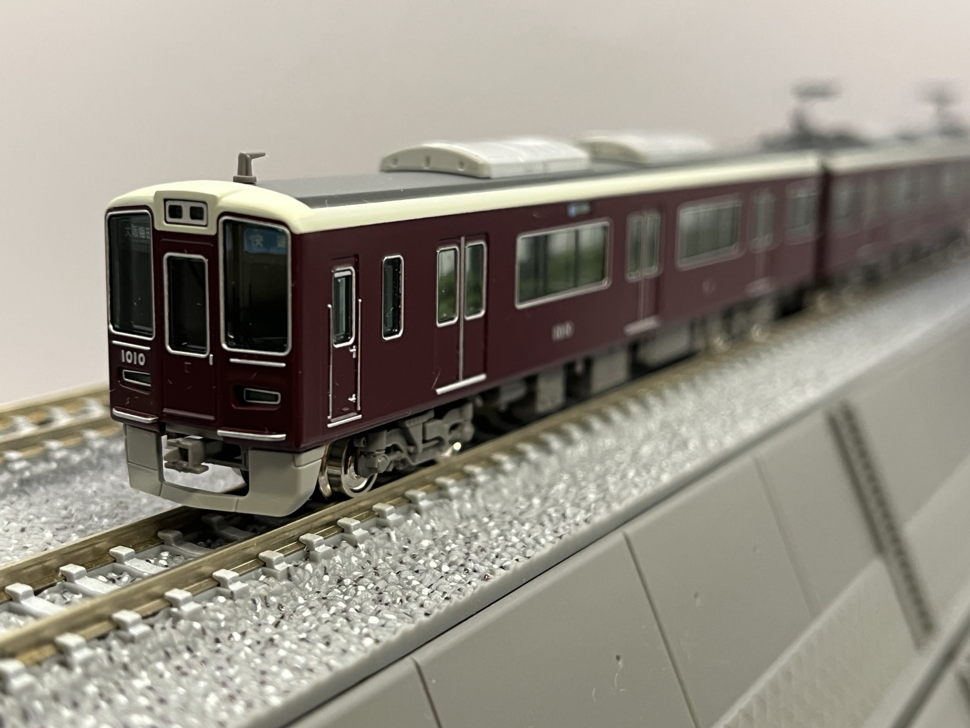 ミニミニ方向幕 阪急 京都線 3300系 Unboxing Miniature Roll Sign of