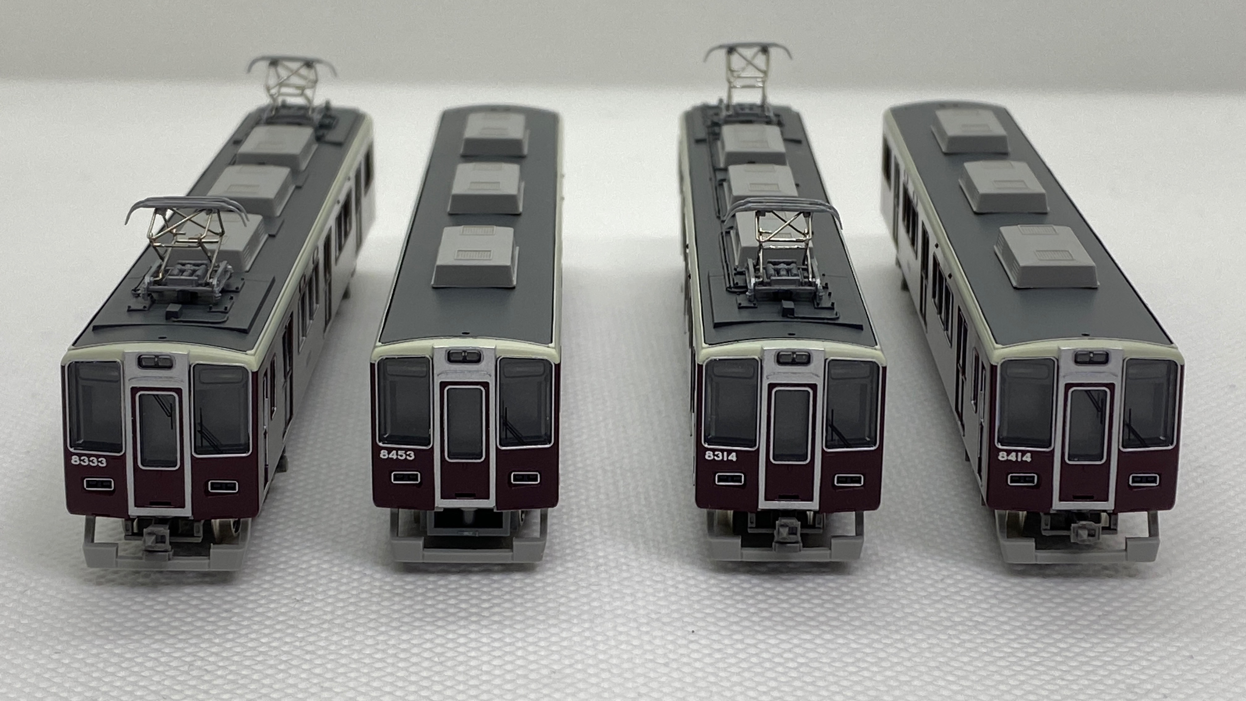 グリーンマックス 阪急8300系 8両セット、増結2両セット グリーン