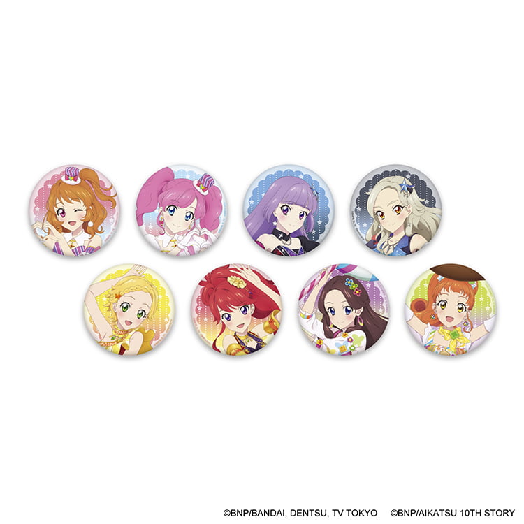 アイカツ！ トレーディング缶バッジ Stage缶バッジ ユリカ 10個 商品