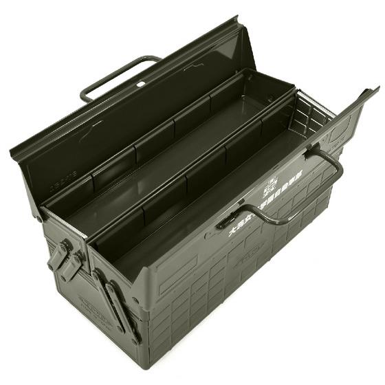 ガールズ＆パンツァー 2段ツールボックス レオポンさんチーム カーキ