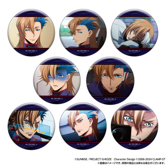 コードギアス反逆のルルーシュ ロススト缶バッジBOX2 &奪還のロゼ