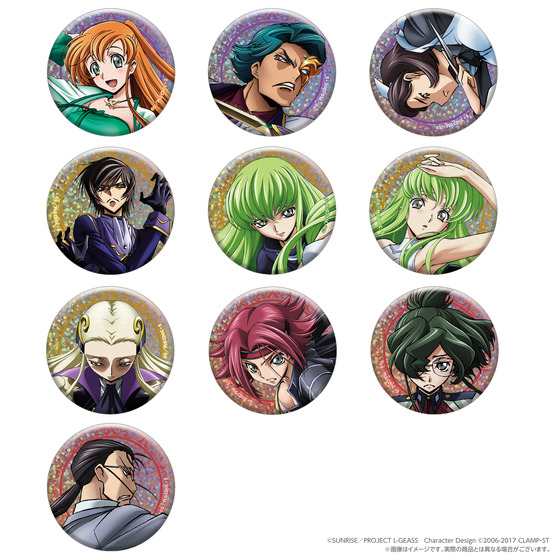 コードギアス反逆のルルーシュ ロススト缶バッジBOX2 &奪還のロゼ