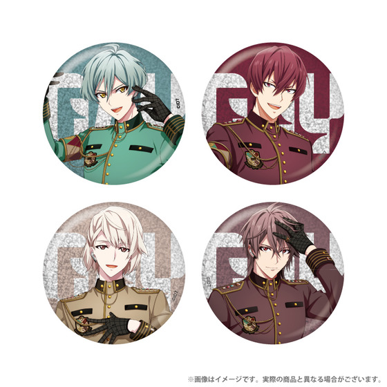 アイナナ ŹOOĻ 御堂虎於 APOZ 缶バッジ アイドリッシュセブン ŹOOĻ