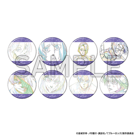 ブルーロック展 推しキャラバッジコレクション 御影玲王 缶バッジ