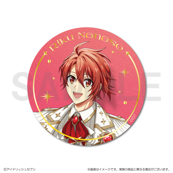 アイドリッシュセブン アイナナ ラスティアラ 七瀬陸 缶バッジ