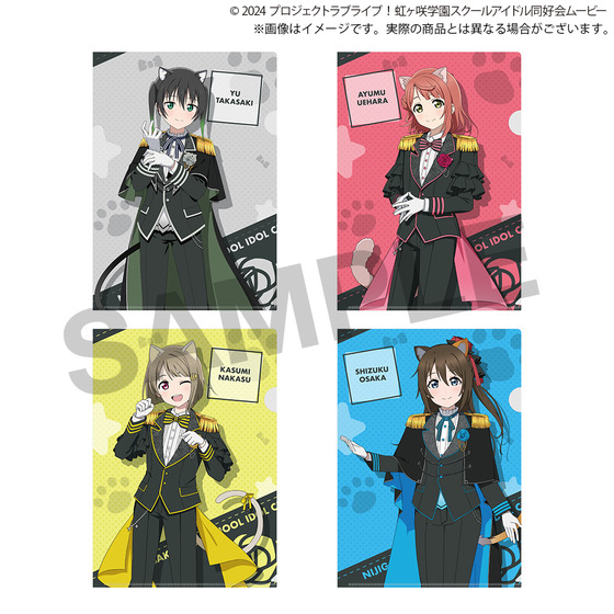 非売品 dアニメストア クリアファイル3種 アニメジャパン2015 ラブ