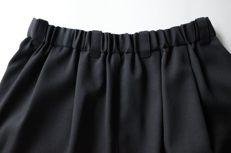 Dulcamara よそいきワイドサルエルパンツ・ブラック - tity